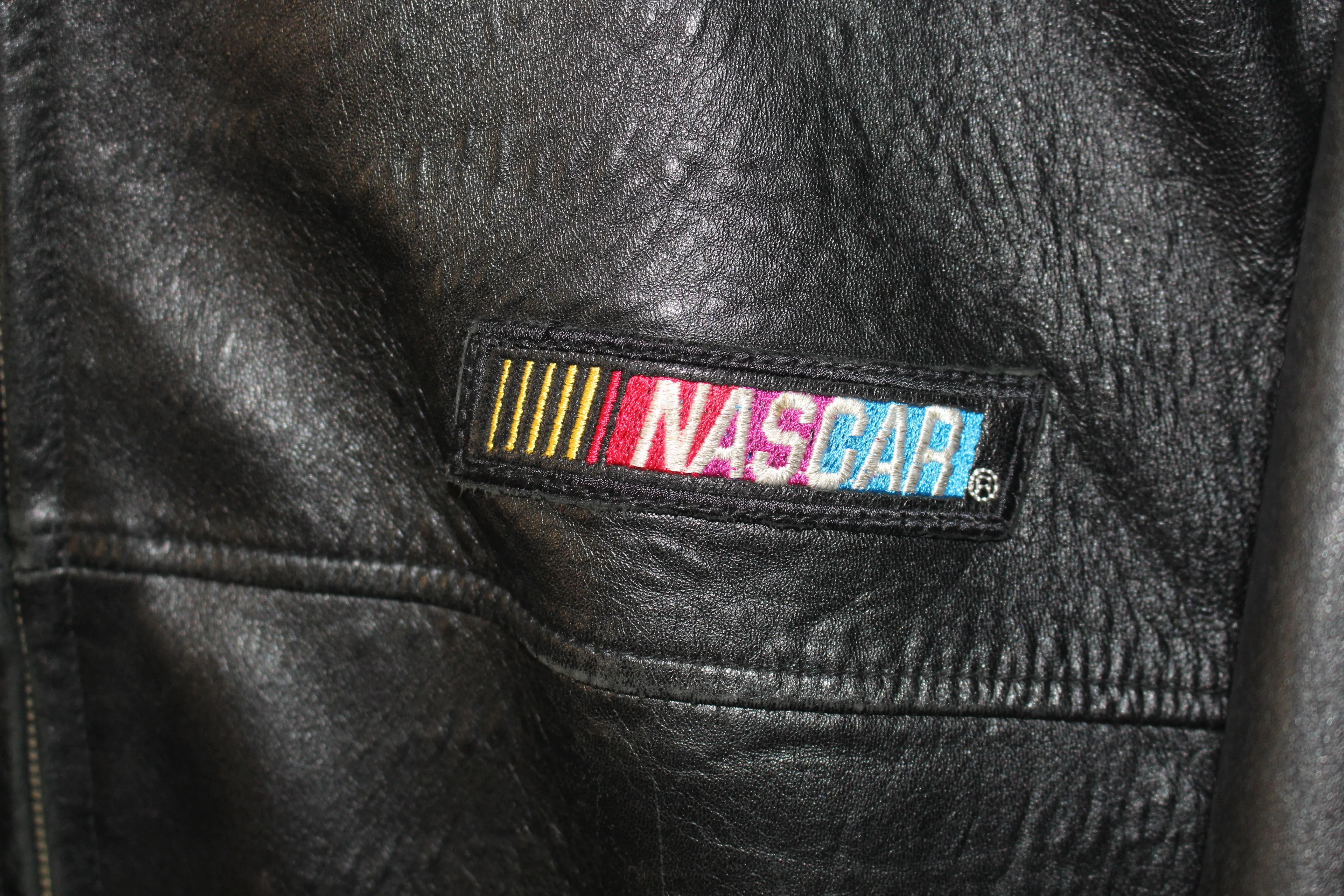 2000 NASCAR Leather Jacket (L)