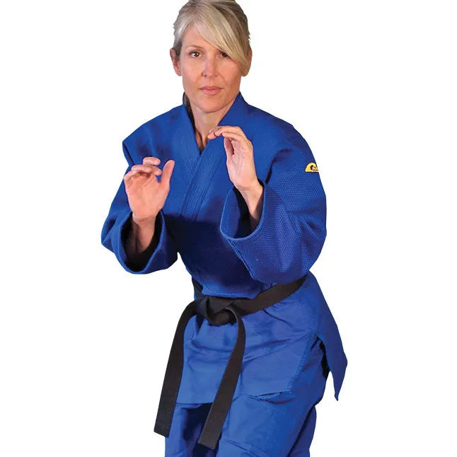 25% OFF Double Weave Classic Elite Judo Uniform - Blue