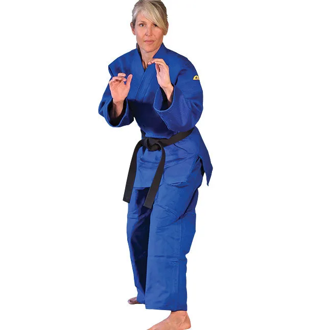 25% OFF Double Weave Classic Elite Judo Uniform - Blue