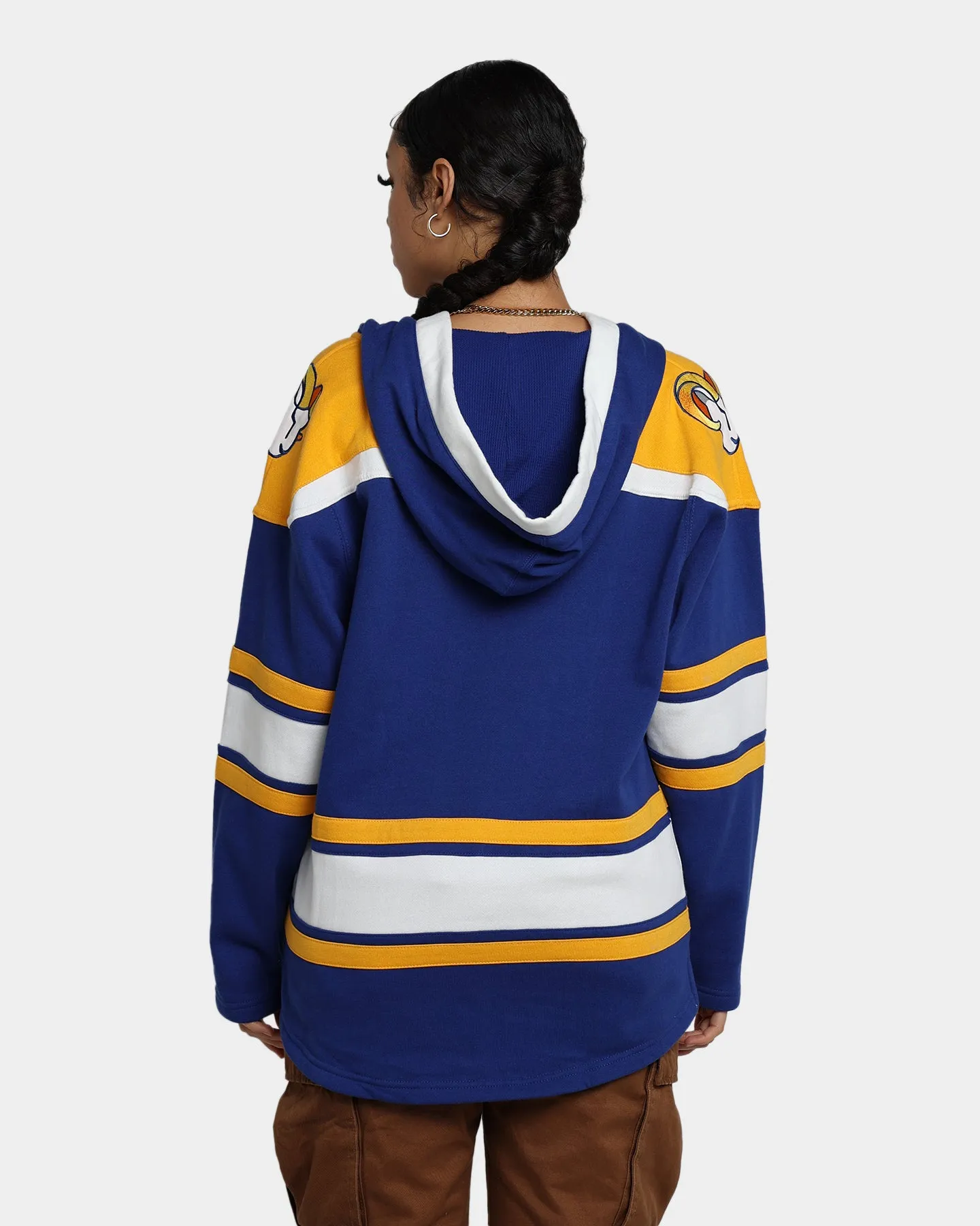 47 Brand Los Angeles Rams Superior Lacer Hoodie Royal