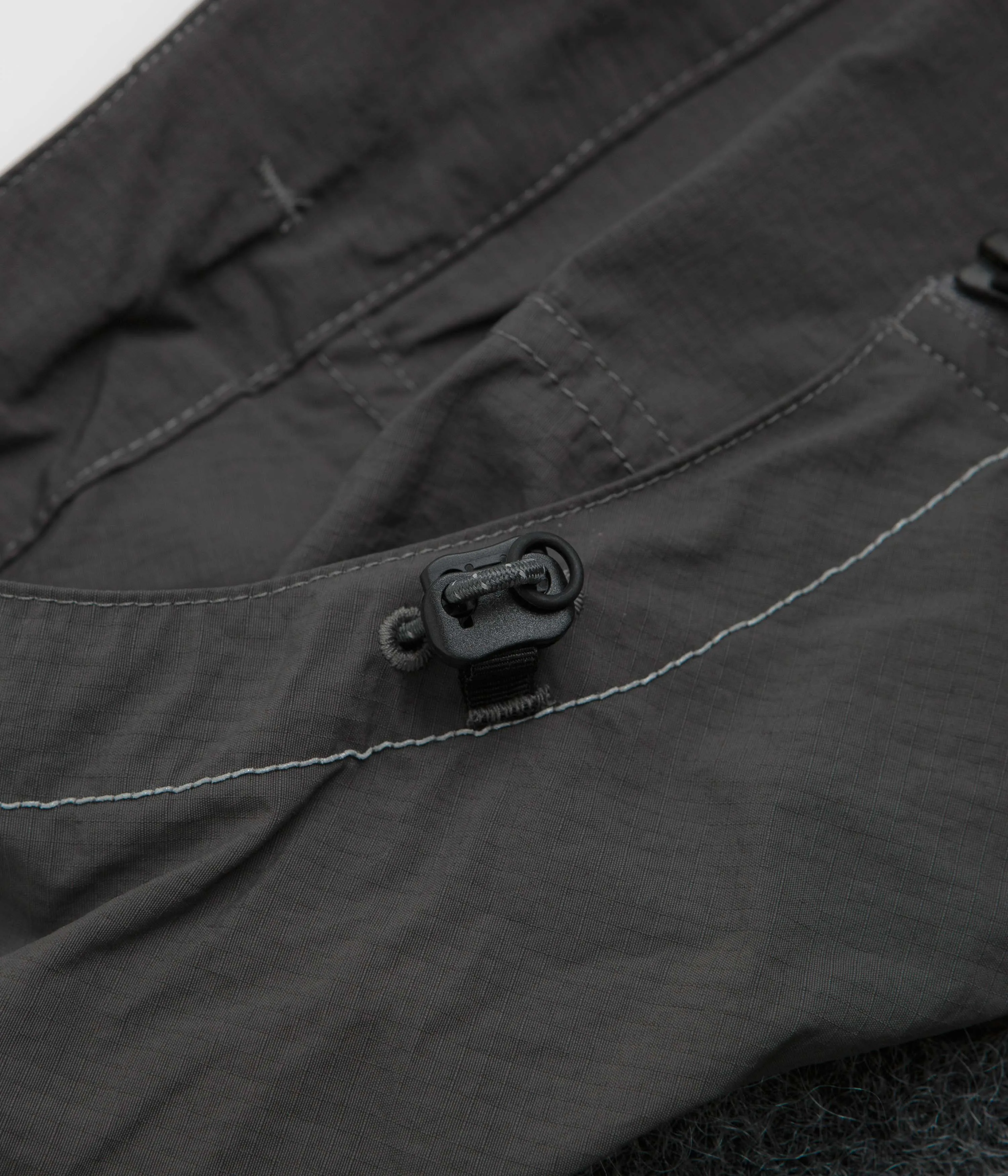 and wander Mohair Wool Hoodie - Grey