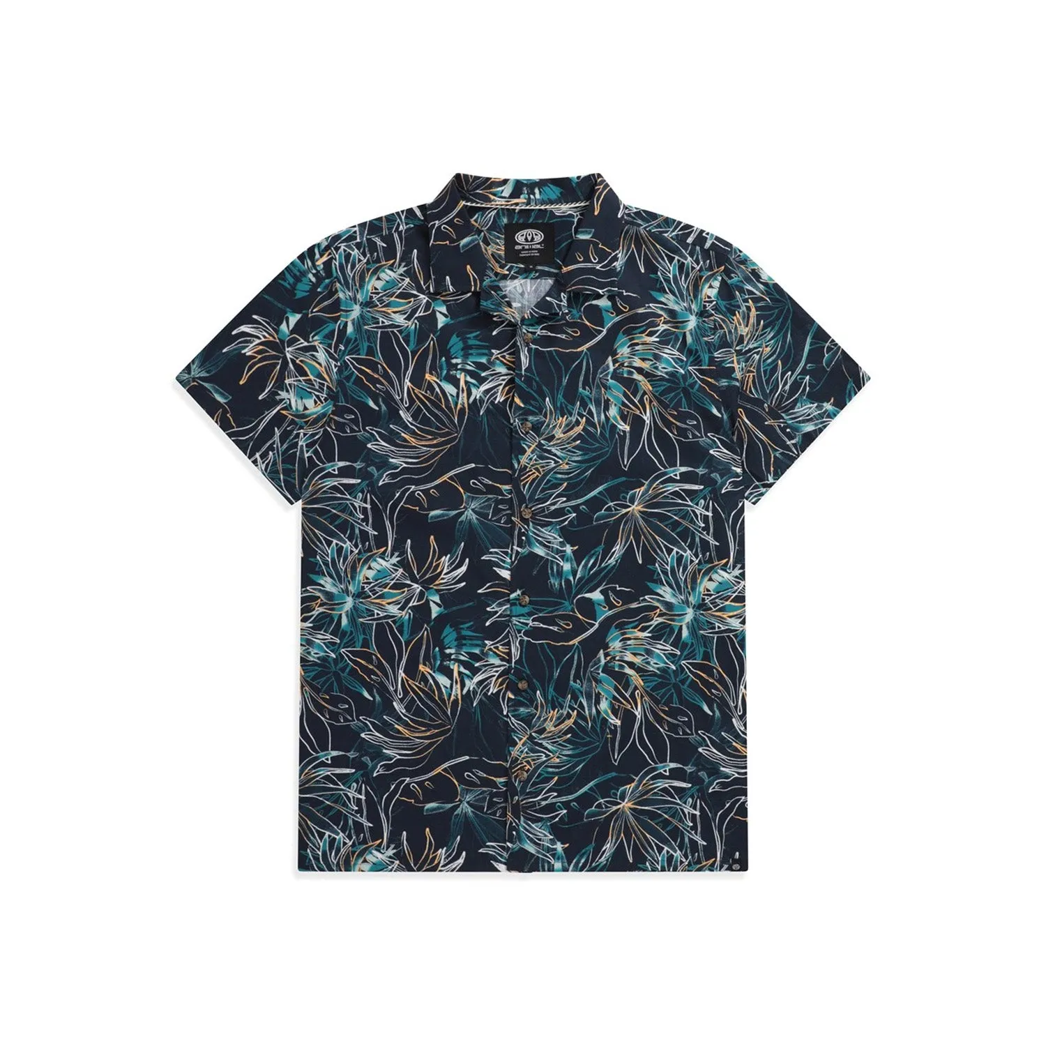 Animal Mens Will Tropical Leaves Organic Shirt