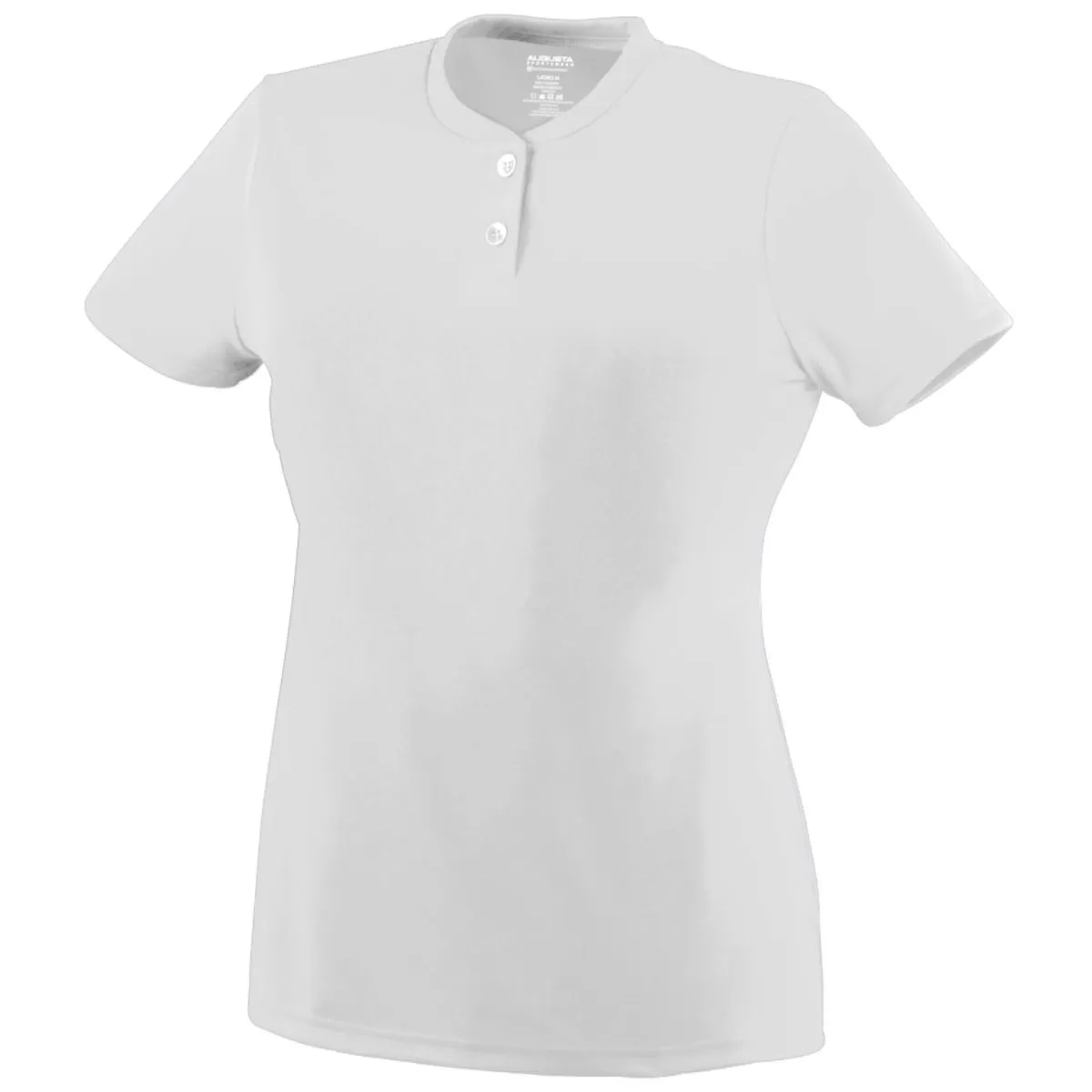 Augusta Sportswear Ladies Wicking Two-Button Jersey