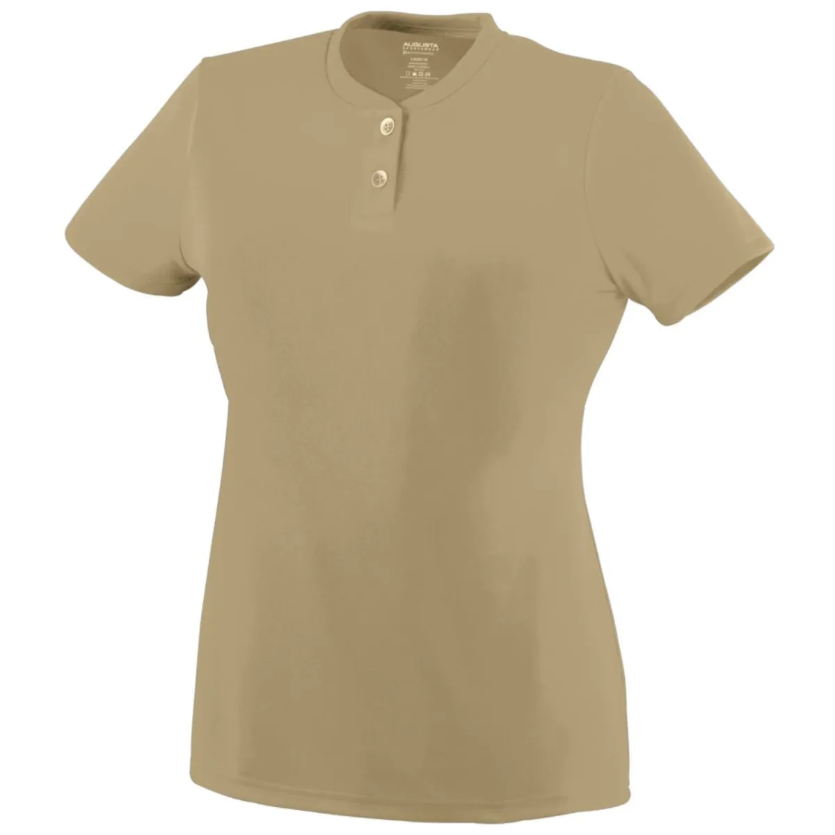 Augusta Sportswear Ladies Wicking Two-Button Jersey