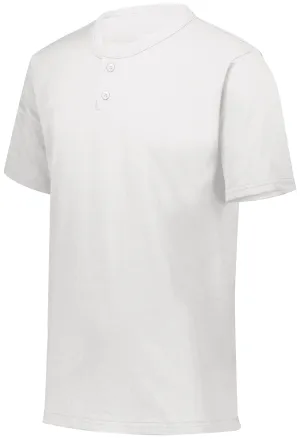 Augusta Sportswear Youth 2-Button Baseball Jersey