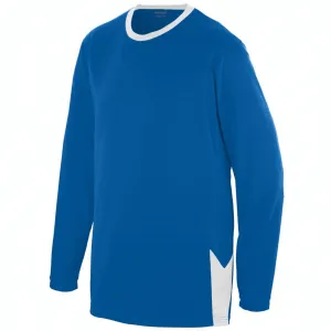 Augusta Sportswear Youth Block Out Long Sleeve Jersey