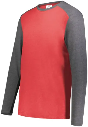 Augusta Sportswear Youth Gameday Vintage Long Sleeve Tee