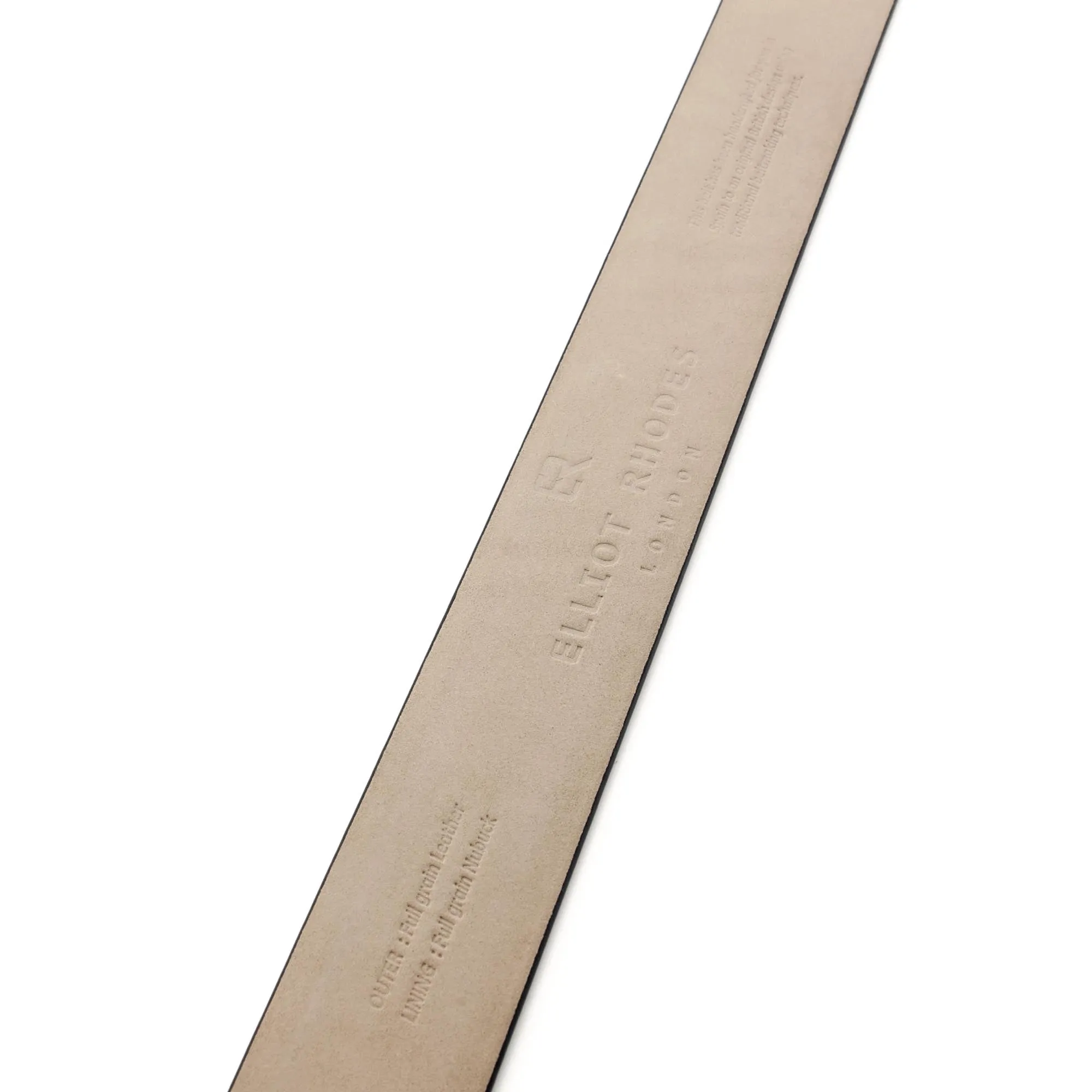 Bacall Wide Curved Suede Belt Strap