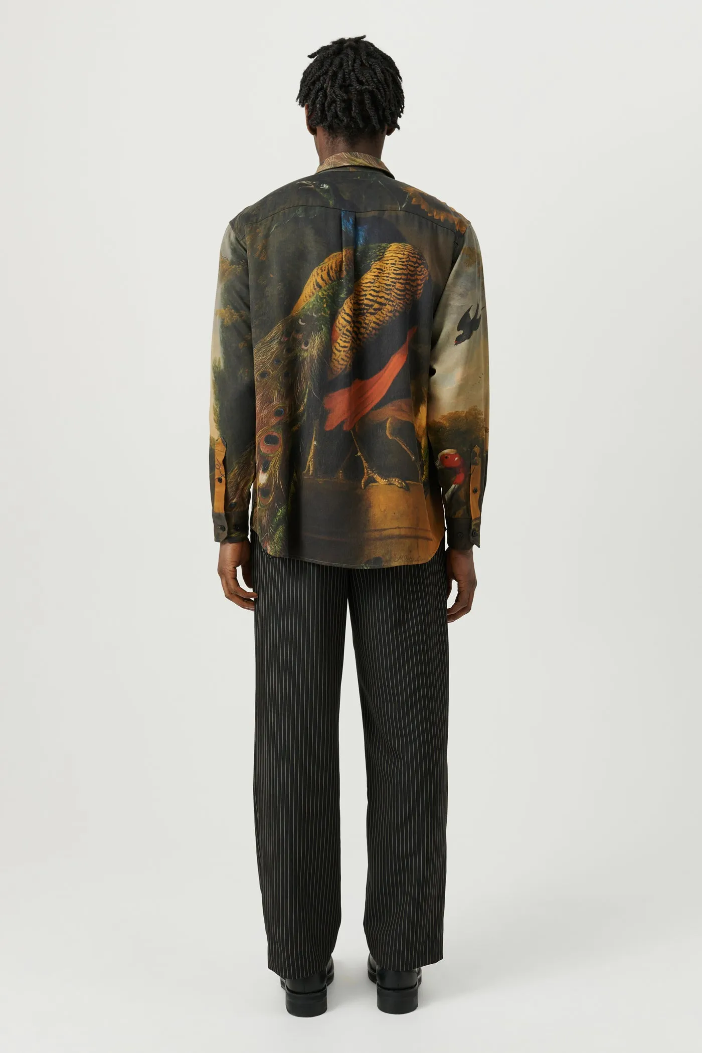 DERRY zip front overshirt