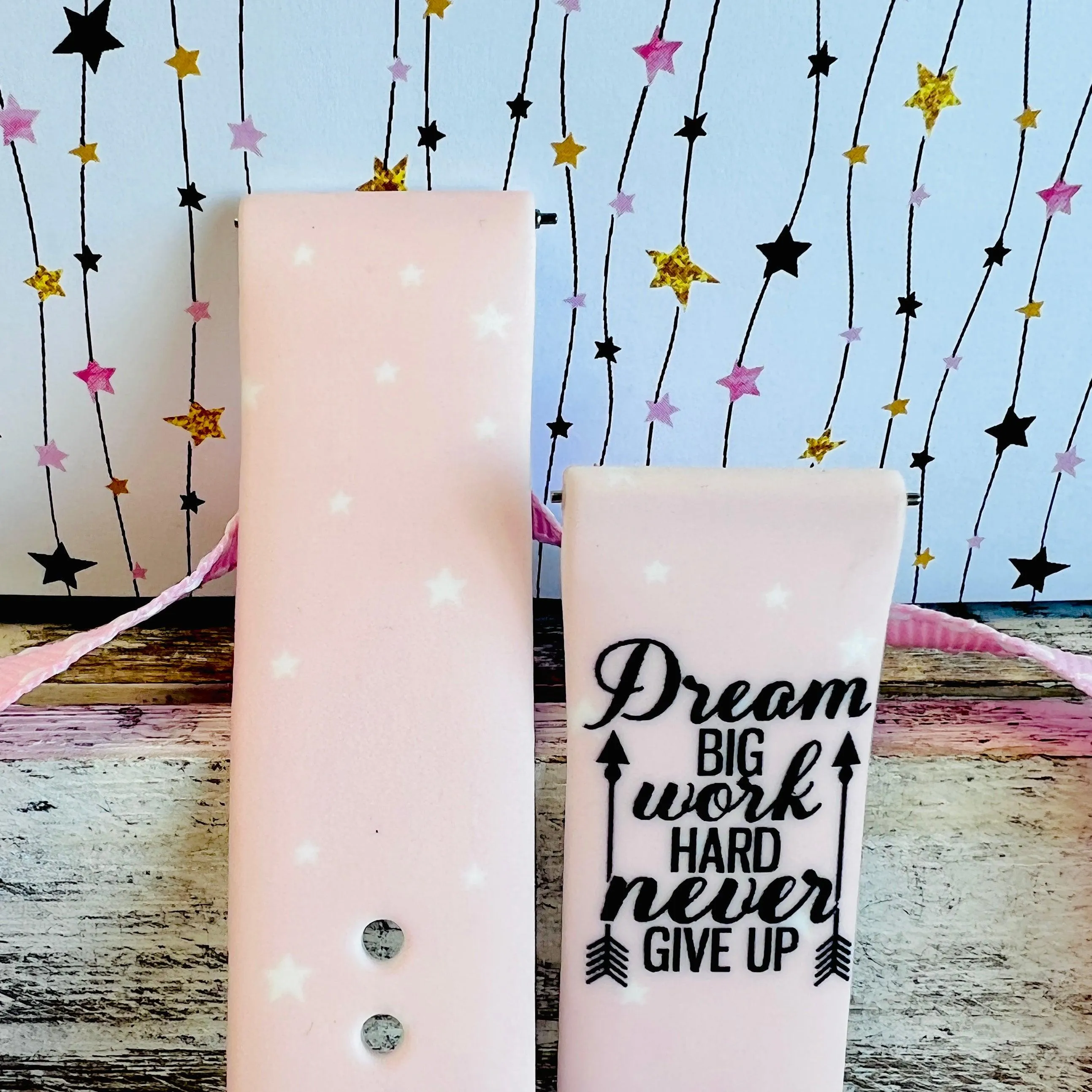 Dream Big Print Silicone Band For Samsung Watch