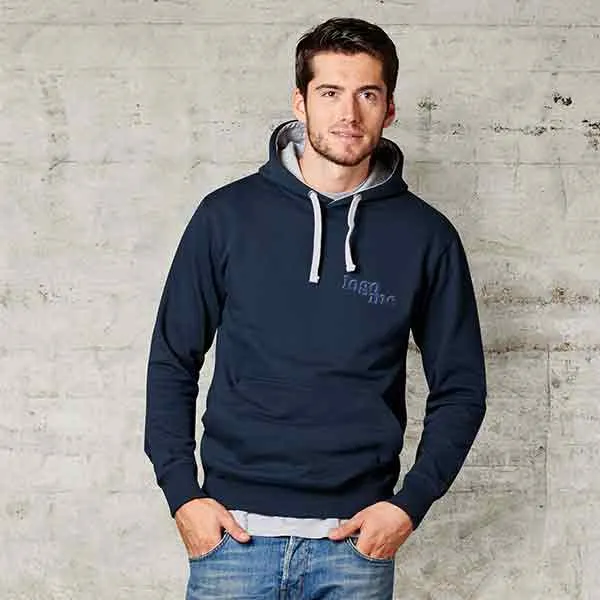 FDM Unisex Contrast Hoodie