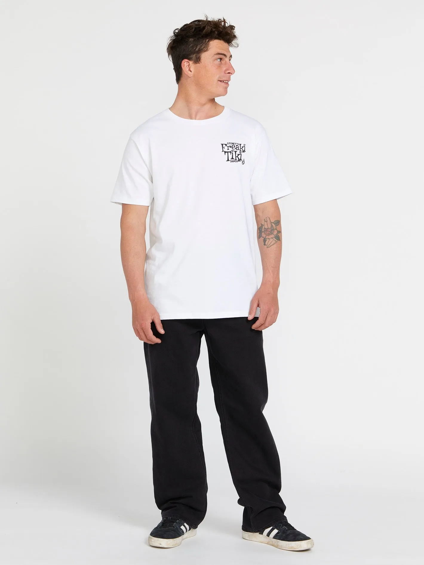 Freaki Tiki Short Sleeve Tee - White