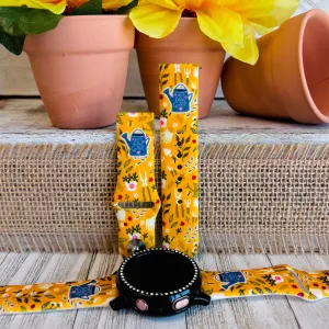 Green Thumb Print Silicone Band For Samsung Watch