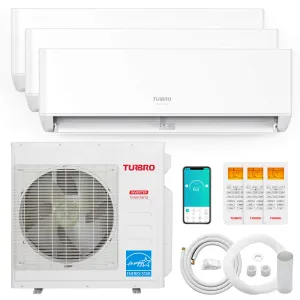 Greenland 36,000 BTU Tri-Zone(3) Mini Split Air Conditioner with Heat Pump