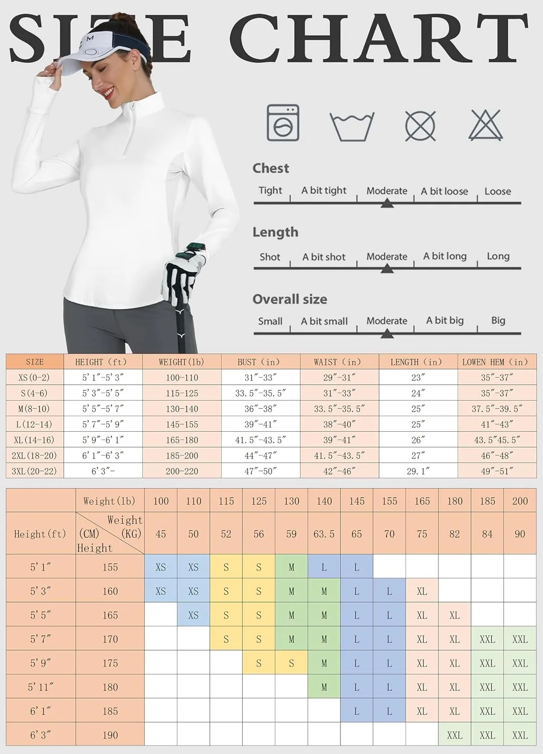 Hiverlay Women's Quick Dry Shirts Long Sleeve for Running Hiking Workout UPF50  Lightweight Pullover Top with Pocket