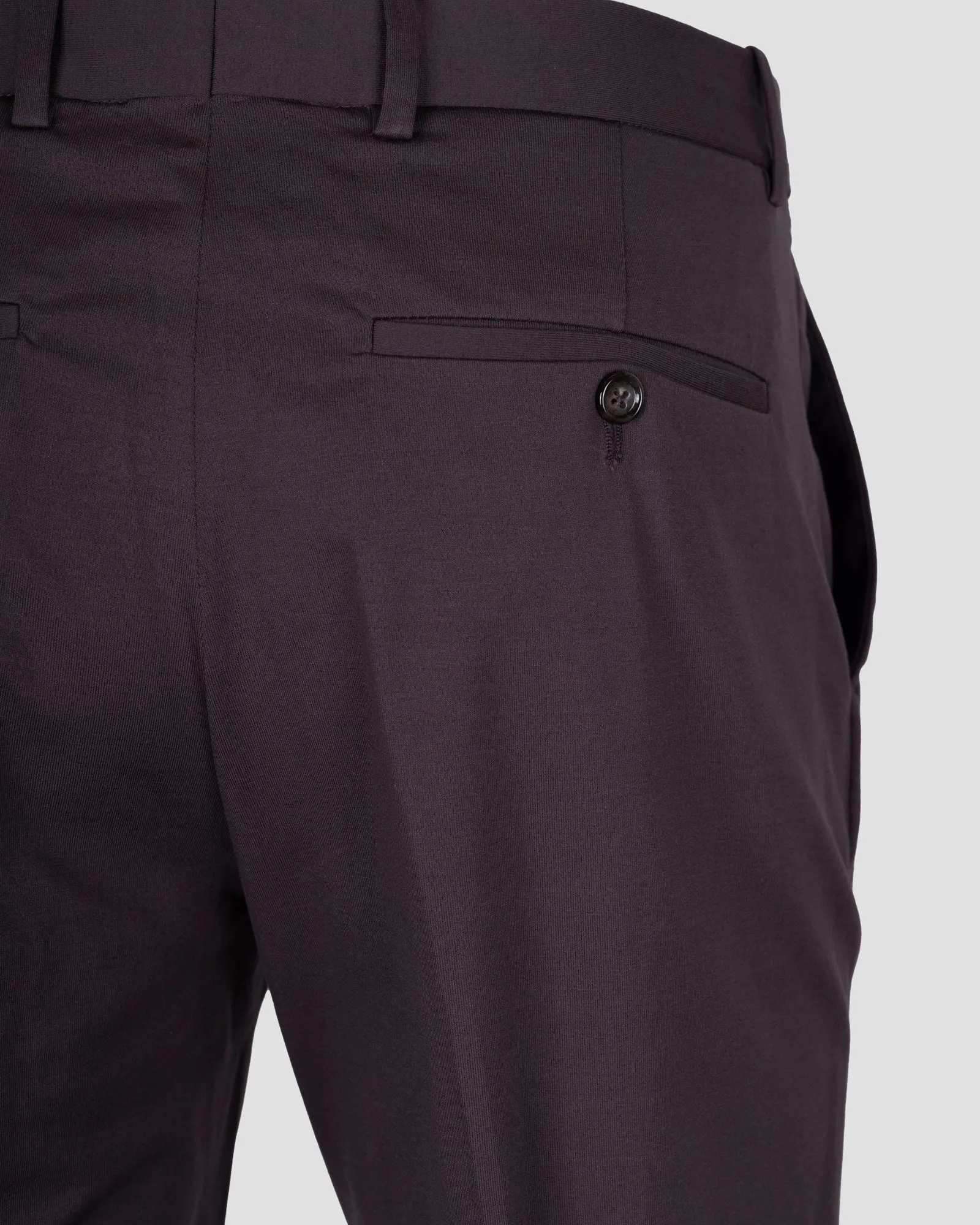 Jersey premium suit pants - Prune