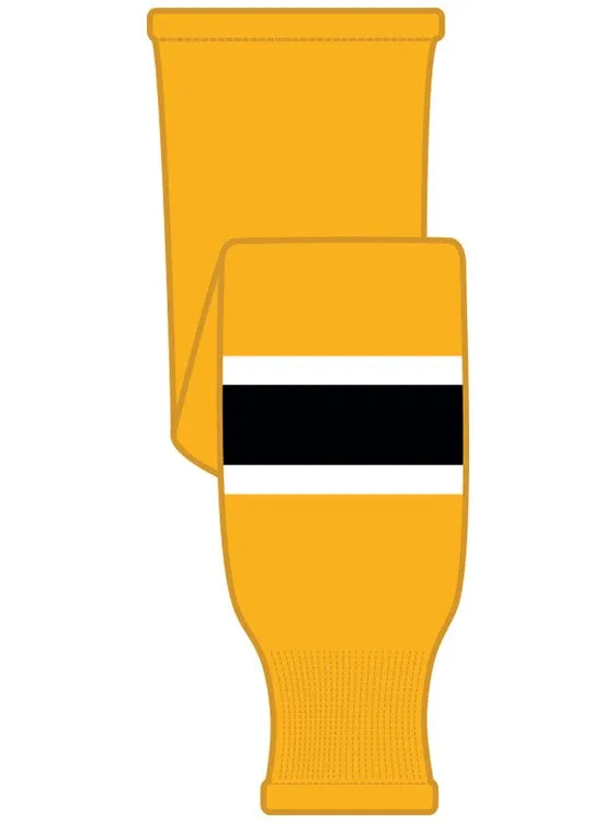K1 Sportswear Boston Bruins Gold Knit Ice Hockey Socks
