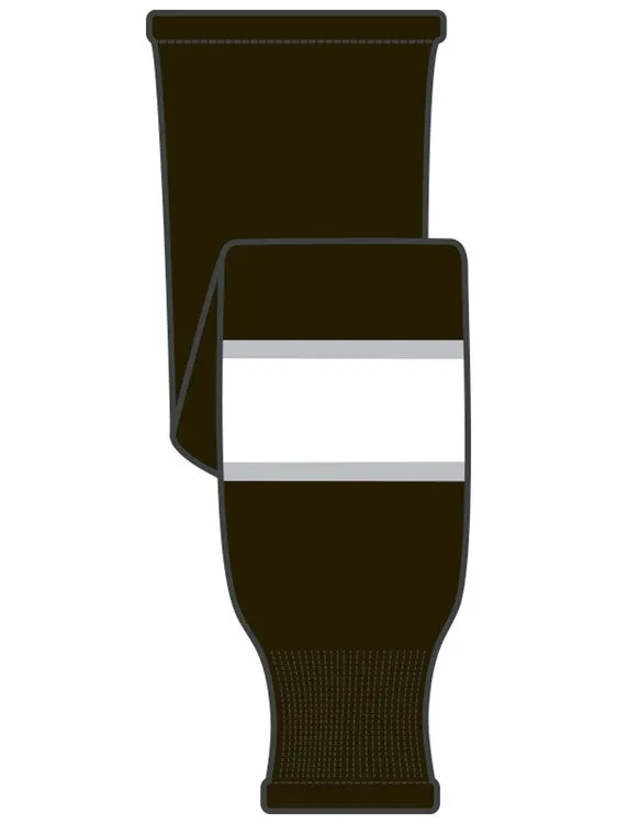 K1 Sportswear Los Angeles Kings S714 Black Knit Ice Hockey Socks