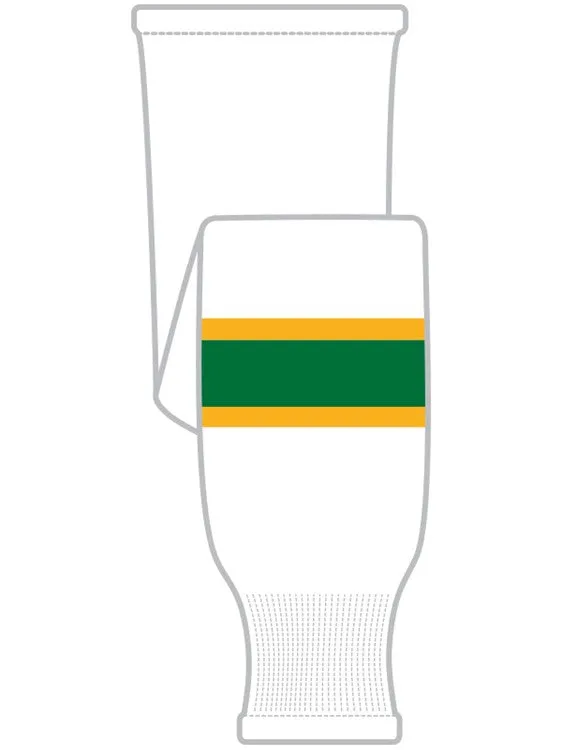 K1 Sportswear Minnesota North Stars S824 White Knit Ice Hockey Socks