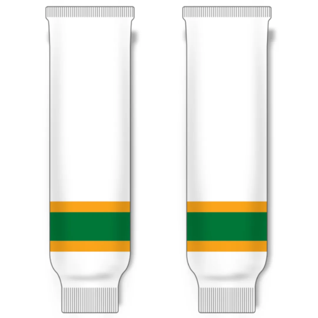 K1 Sportswear Minnesota North Stars S824 White Knit Ice Hockey Socks