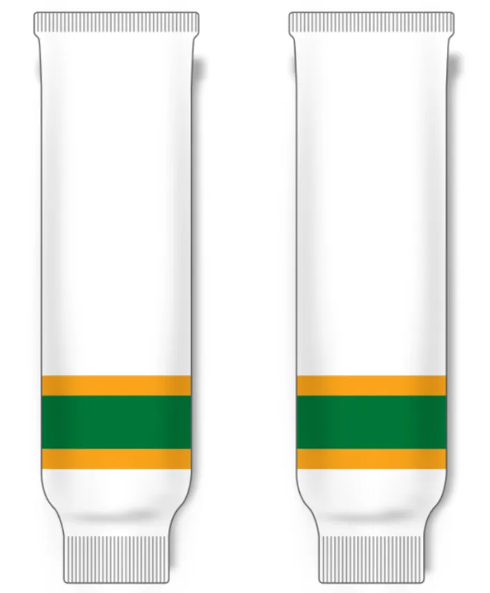 K1 Sportswear Minnesota North Stars S824 White Knit Ice Hockey Socks