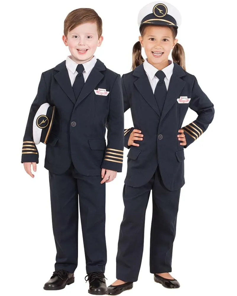 Kids Costume - Qantas Captain's Uniform