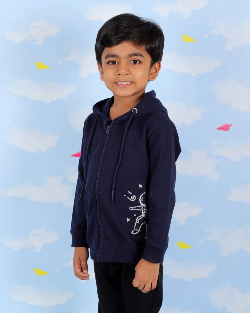 Kids Zipper Jacket of 2- Astro Dude & Hear The Dino ROAR
