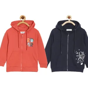 Kids Zipper Jacket of 2- Astro Dude & Hear The Dino ROAR