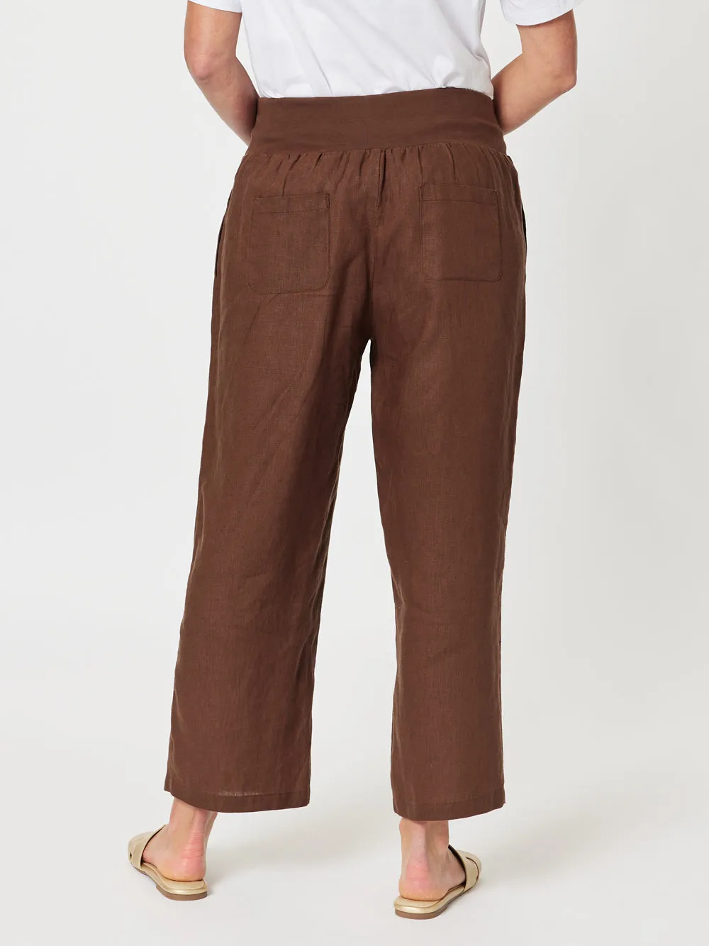Lara Linen Wide Leg Pant - Koko