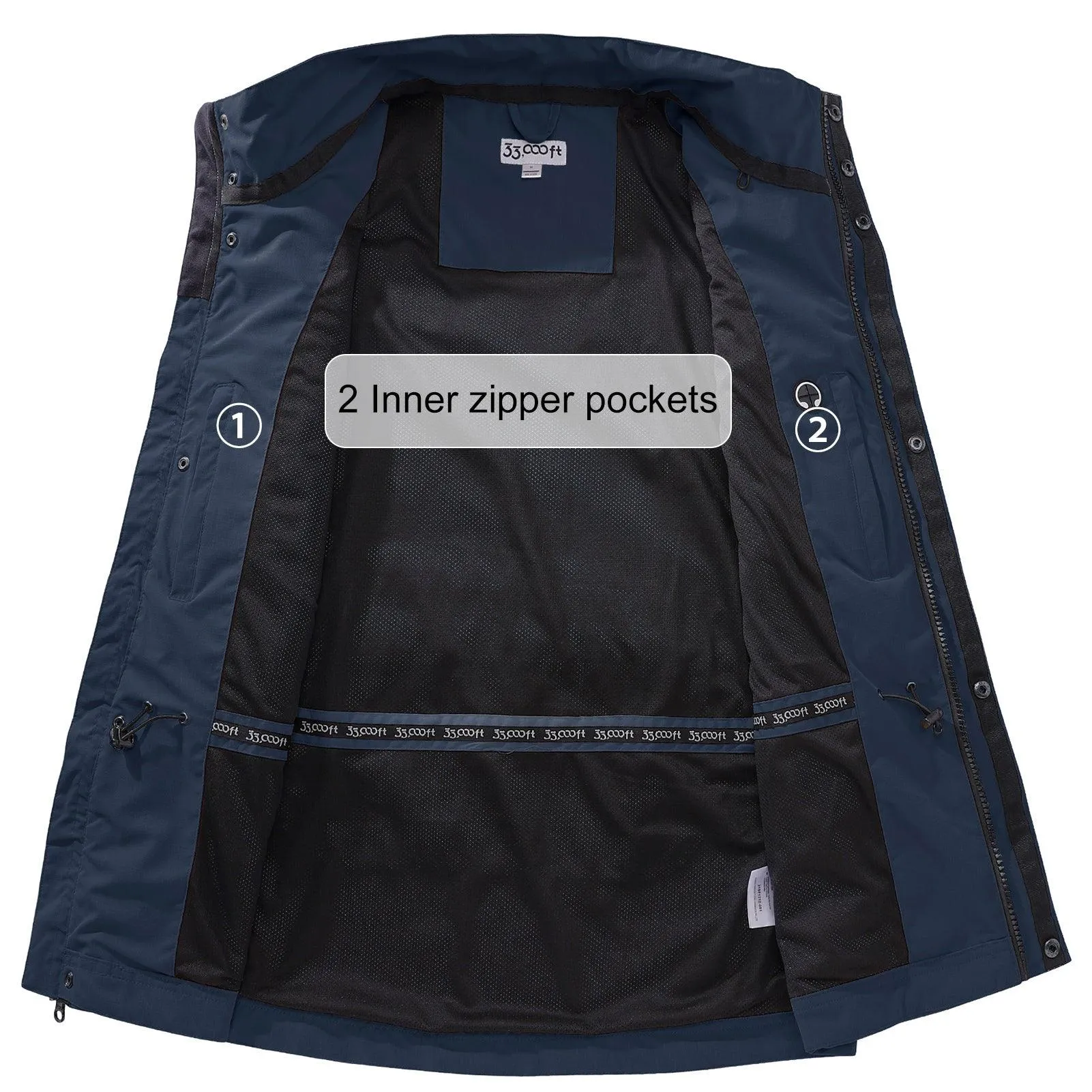 Men's 1.59 lbs Travel Gilet Vest Outerwear with 11 Multi-Pockets for Fishing Summer Outdoor
