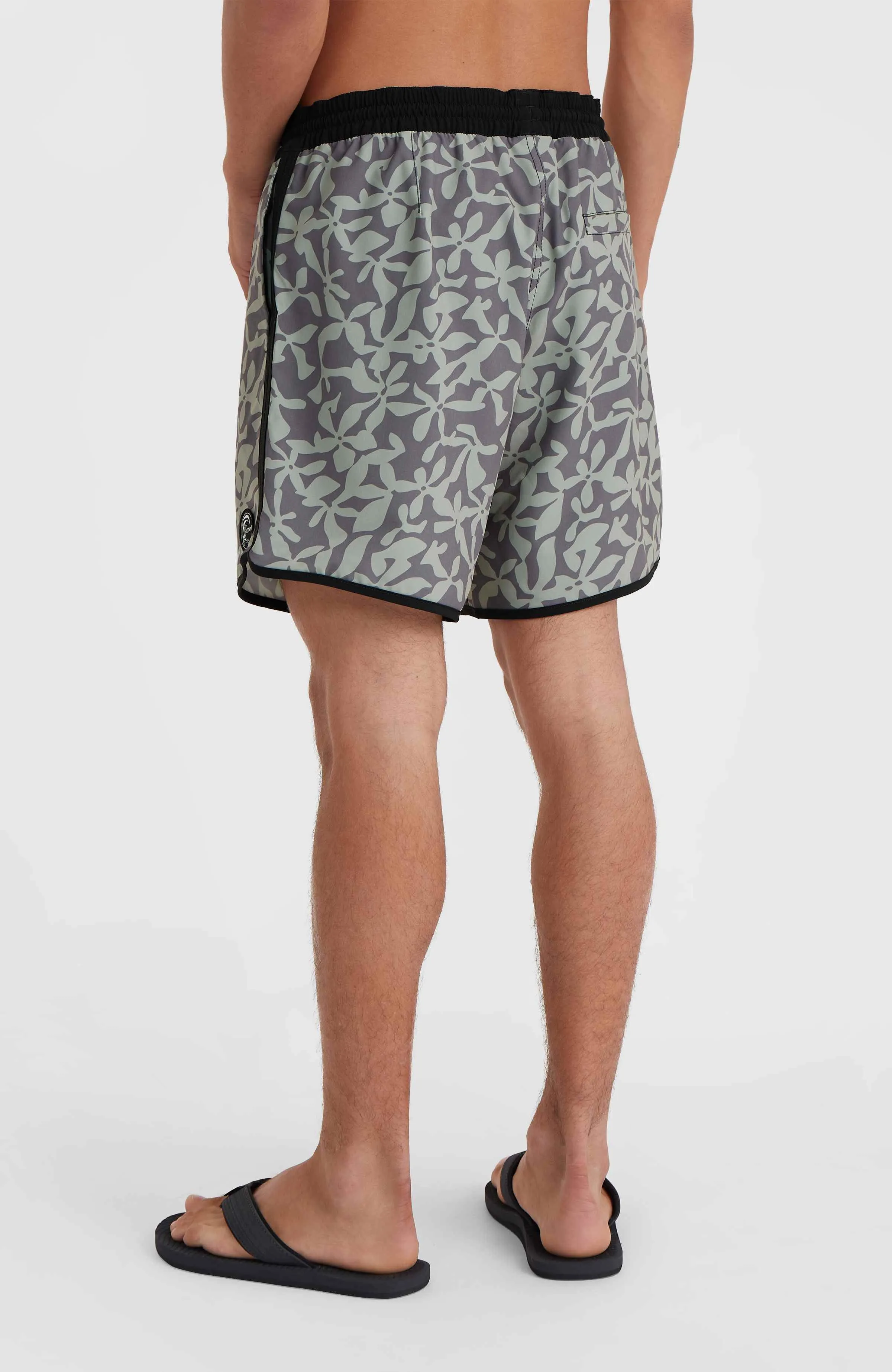 O'Riginals Scallop 16\" Swim Shorts | Green Seagrass"