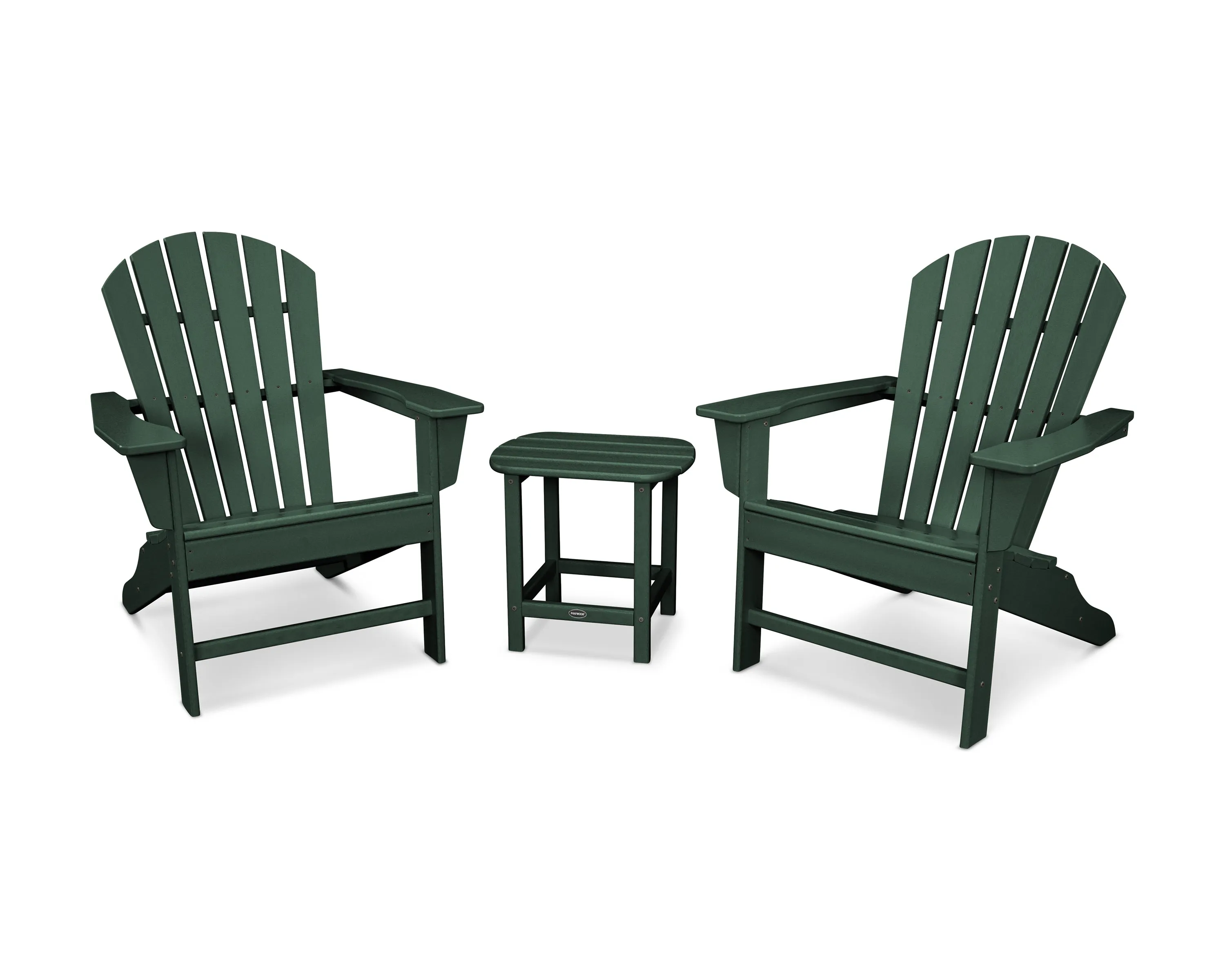 POLYWOOD® South Beach Adirondack 3-Piece Set