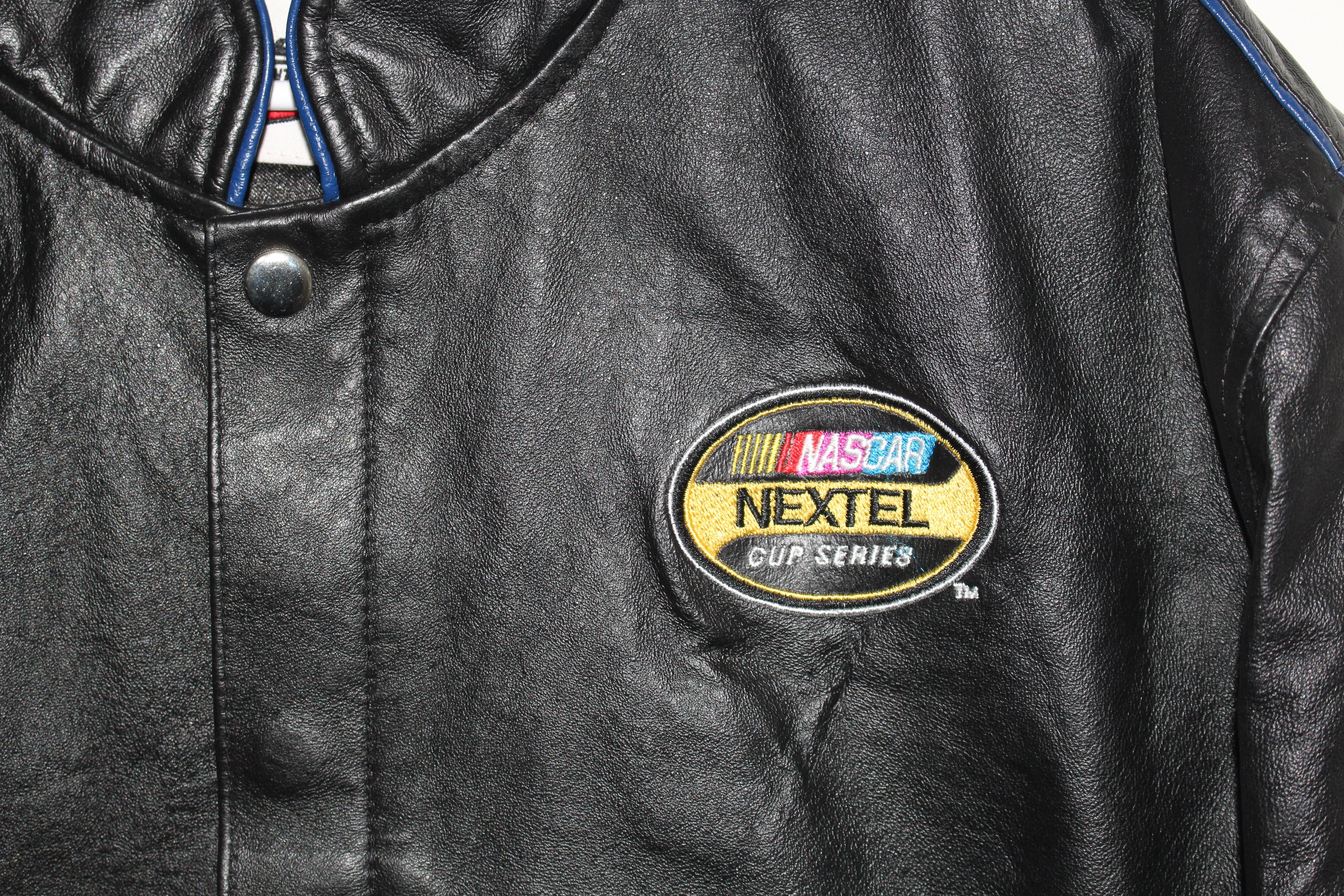 Rare NASCAR Leather Chase Authentics Jacket (XL)