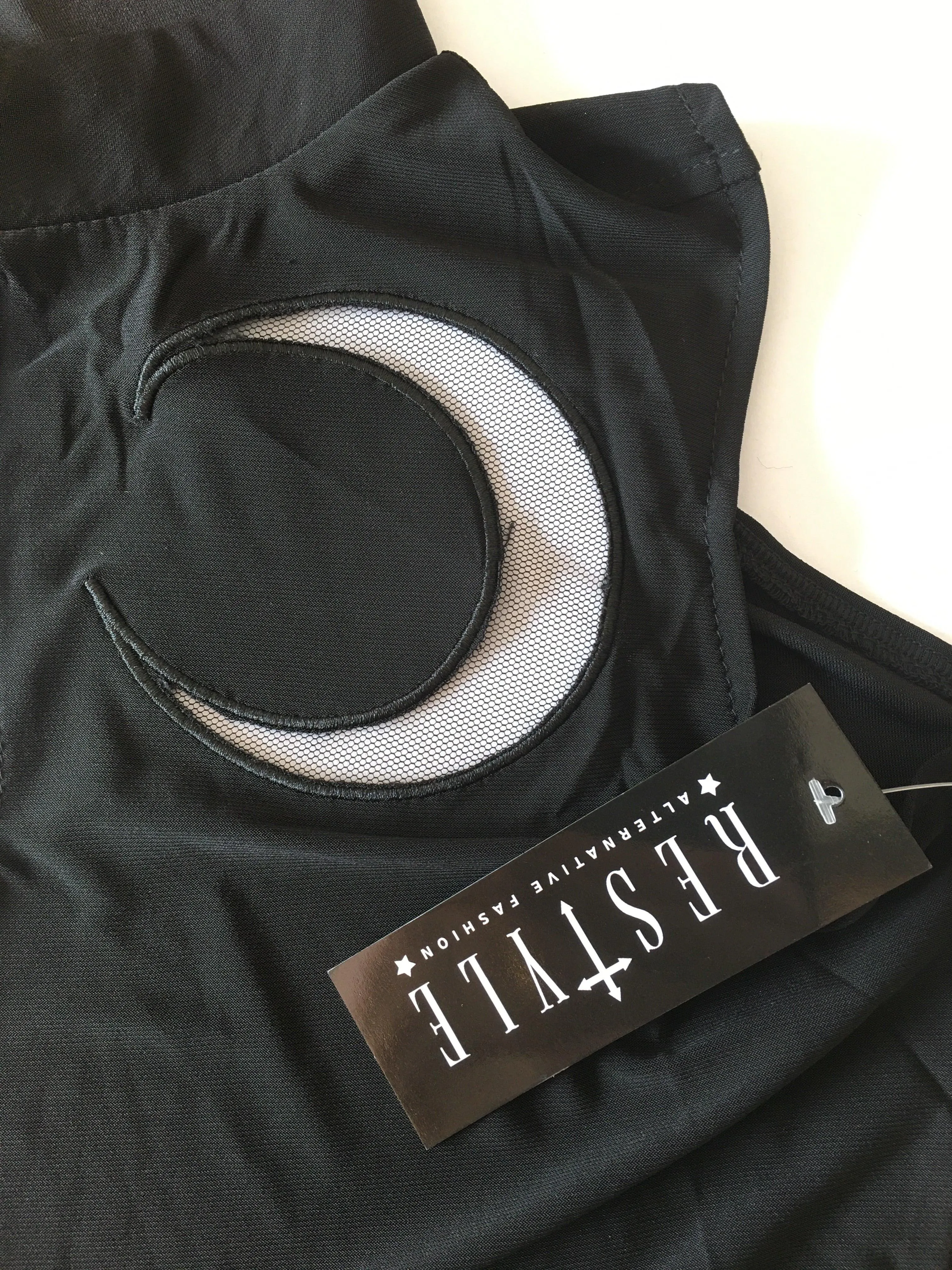Restyle - Moon Army - Bodysuit - Asymmetric Blouse