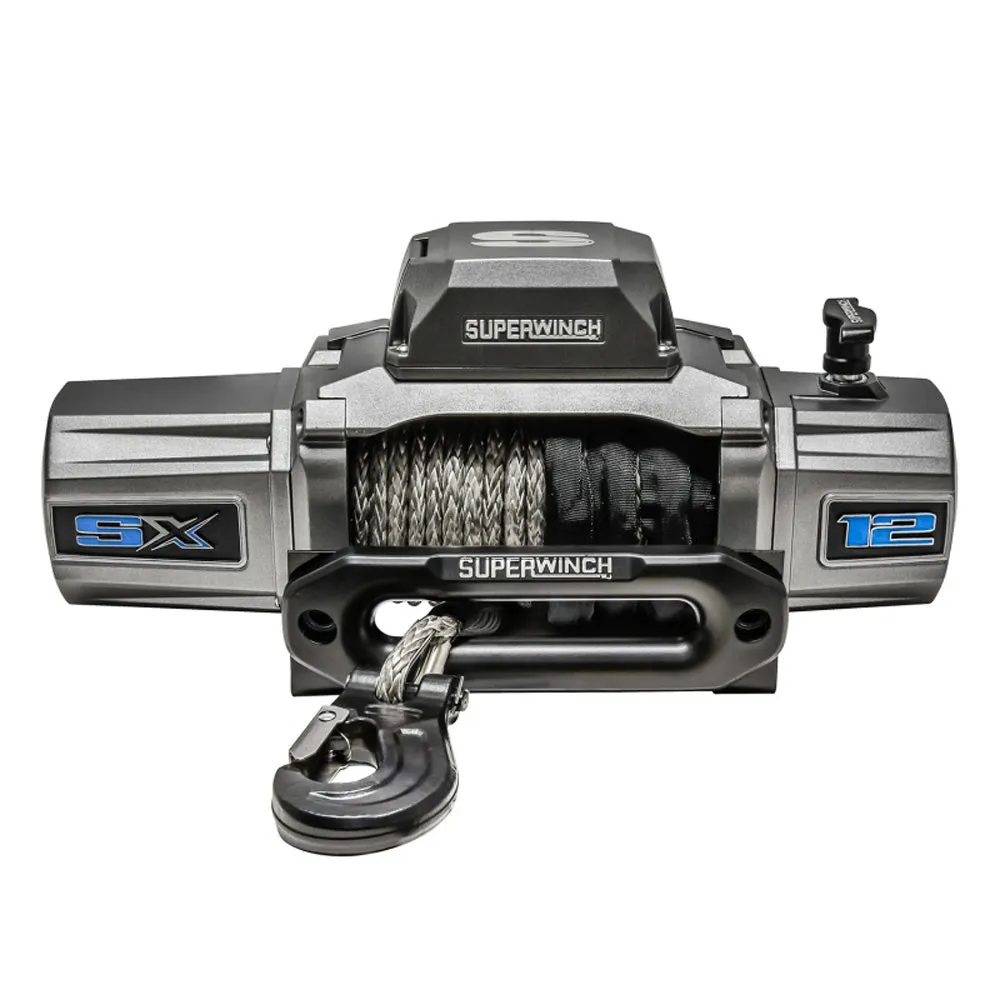 Superwinch - SX12SR 12V DC 12,000lb Synthetic Rope Winch