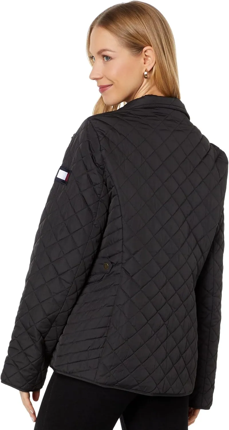 Tommy Hilfiger Plus Quilted Fall Fashion, Lightweight Jacket Women