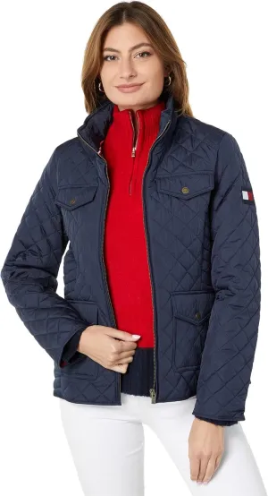 Tommy Hilfiger Plus Quilted Fall Fashion, Lightweight Jacket Women
